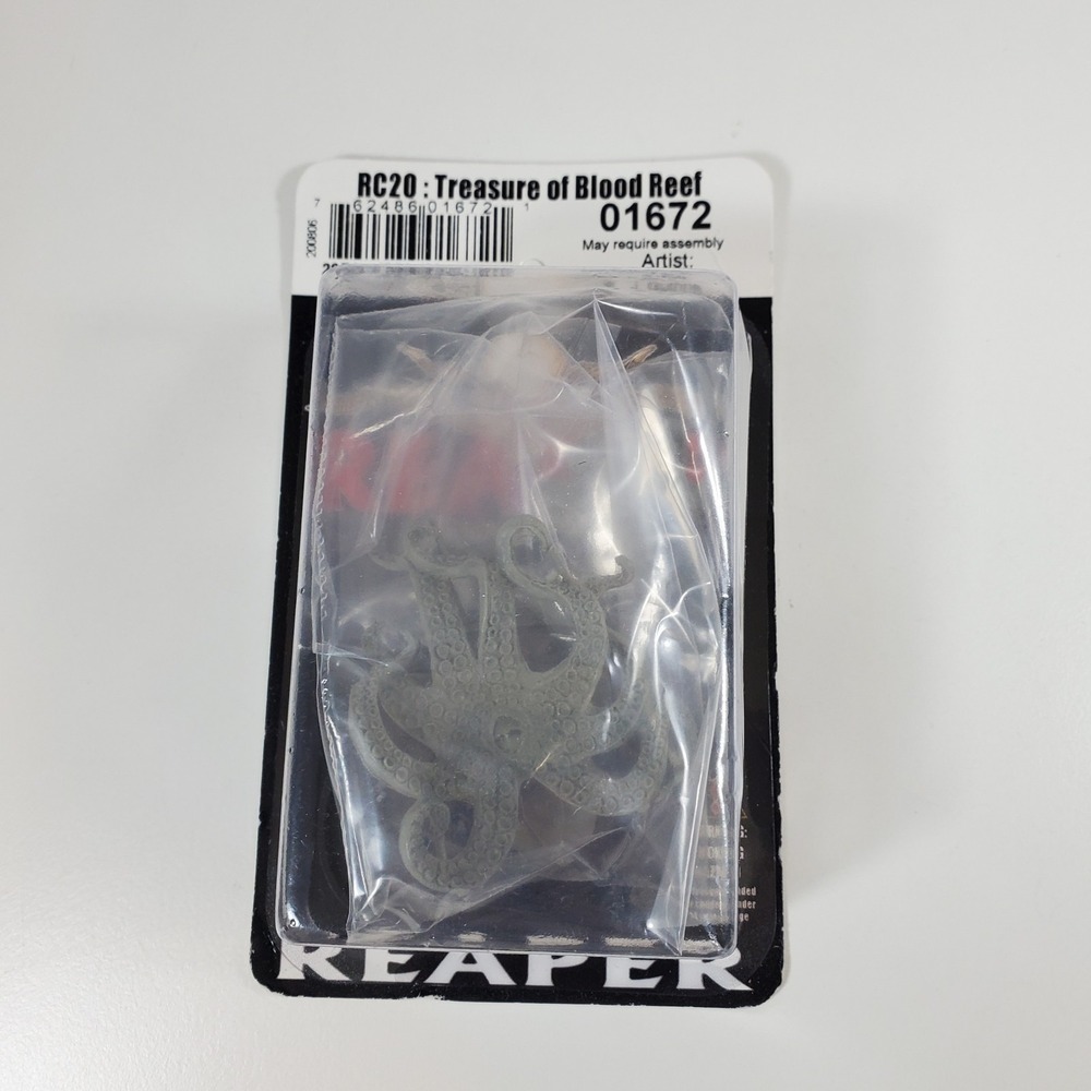 Treasure of Blood Reef Exclusive Reaper Miniatures ReaperCon 2020 Resin New
